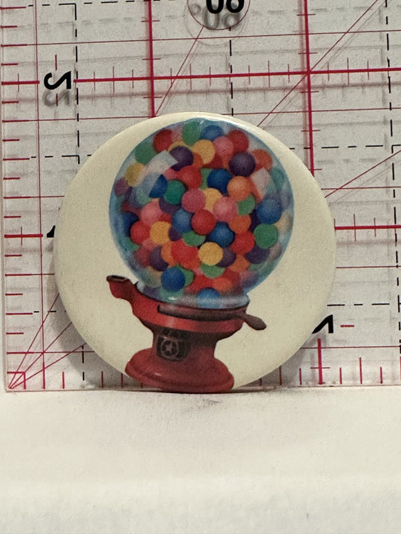 Gumball Machine Button Pinback