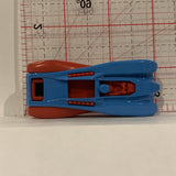 Blue  Stunt Team V5334 ©2011 Hot Wheels Diecast Car BB