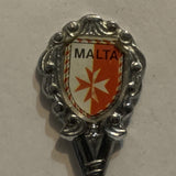 Malta Crest Emblem Collectable Souvenir Spoon EG