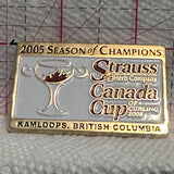 Canada Cup of Curling 2005 Kamloops Strauss Herb Company  Lapel Pin
