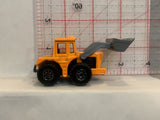 Orange Tractor Shovel 1976 Matchbox Loose Diecast Car 1/64 IE