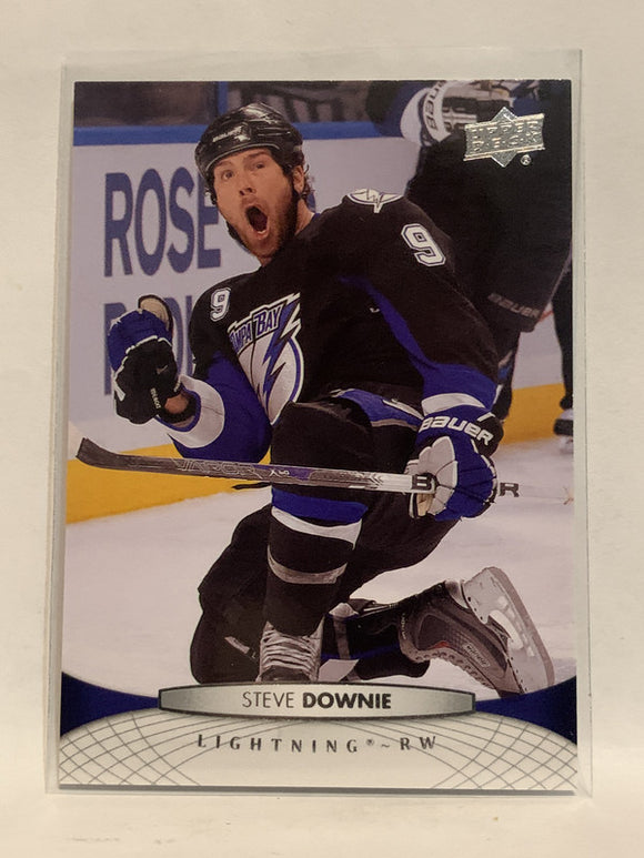 #31 Steve Downie Tampa Bay Lightning 2011-12 Upper Deck Series One Hockey Card