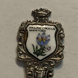 Leaf Rapids Prairie Crocus Manitoba Collectable Souvenir Spoon BY