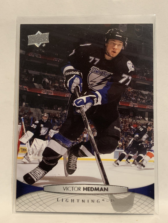 #30 Victor Hedman   Tampa Bay Lightning 2011-12 Upper Deck Series One Hockey Card