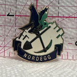 Nordegg Alberta  Lapel Pin