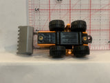 Orange Tractor Shovel 1976 Matchbox Loose Diecast Car 1/64 IE