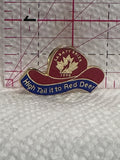 Labatt Brier 1994 High Tail it ti Red Deer  Lapel Pin