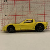Yellow C6 Corvette ©2003 Hot Wheels Diecast Car BB