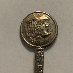 Mexico Chief  Priest Collectable Souvenir Spoon BY