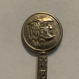Mexico Chief  Priest Collectable Souvenir Spoon BY