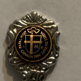 Papal Visit Canada 1984 Logo Collectable Souvenir Spoon EG