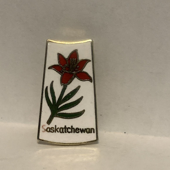 Sakatchewan Prairie Lily Lapel Hat Pin