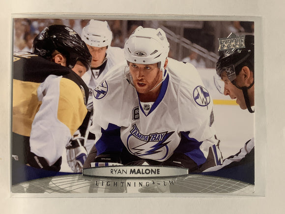 #27 Ryan Malone Tampa Bay Lightning 2011-12 Upper Deck Series One Hockey Card