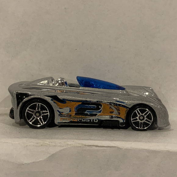 Silver Monoposto ©2000 Hot Wheels Diecast Car BD