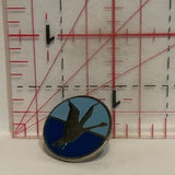 Flying Canada Goose Lapel Hat Pin