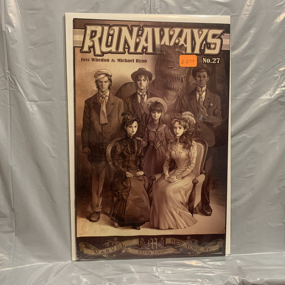 #27 Runaways Marvel Comics AA 6680