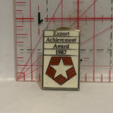 Export Achievement Award 1987 Lapel Hat Pin