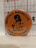 Buffalo Barbecue Optimist Club of Assiniboia Button Pinback