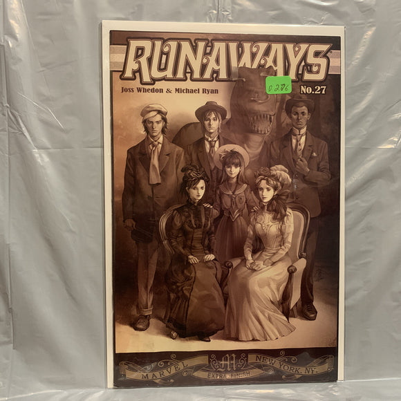 #27 Runaways Marvel Comics AA 6681