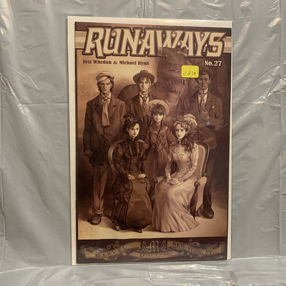 #27 Runaways Marvel Comics AA 6682
