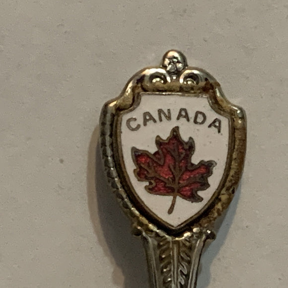 Canada Maple Leaf Collectable Souvenir Spoon BZ