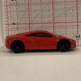 Red 2012 Acura NSX Concept ©2012 Hot Wheels Diecast Car BD
