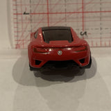 Red 2012 Acura NSX Concept ©2012 Hot Wheels Diecast Car BD