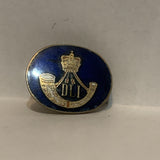 DLI Crown Horn Emblem Lapel Hat Pin