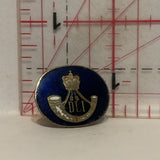 DLI Crown Horn Emblem Lapel Hat Pin