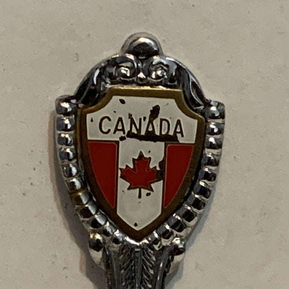 Canadian Canada Flag Fork Collectable Souvenir Spoon BZ