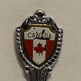 Canadian Canada Flag Fork Collectable Souvenir Spoon BZ