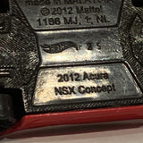 Red 2012 Acura NSX Concept ©2012 Hot Wheels Diecast Car BD