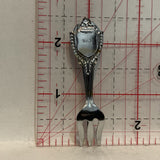 Canadian Canada Flag Fork Collectable Souvenir Spoon BZ