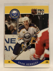 #22 Dean Kennedy Buffalo Sabres 1990-91 Pro Set Hockey Card