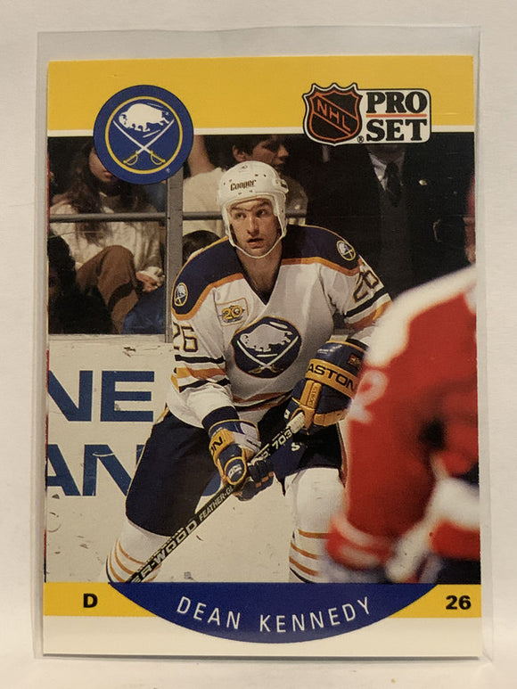 #22 Dean Kennedy Buffalo Sabres 1990-91 Pro Set Hockey Card