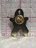Pink Ribbon Purple Green People Hugging the Earth  Lapel Pin