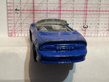 Blue Camaro Convertible 1995 Hot Wheels Diecast Car