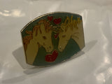 Pair of Unicorns in Love Lapel Hat Pin