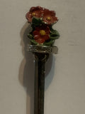 Jasper Canada Alberta Wild Rose Souvenir Spoon