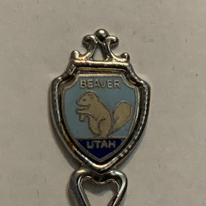 Beaver Utah Collectable Souvenir Spoon BZ