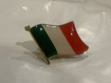 Italy Italian Flag Lapel Hat Pin