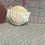 Reading Literacy Writing  Lapel Pin