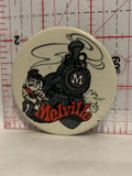 Melville Train Engine Saskatchewan Button Pinback