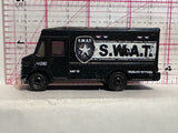 Black SWAT Police Express Delivery 2009 MB787 Matchbox Diecast Car
