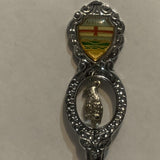 Nakoda Lodge Eagle Alberta Crest Collectable Souvenir Spoon EH