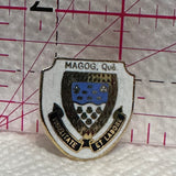 Magog Quebec Crest Emblem  Lapel Pin