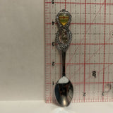 Nakoda Lodge Eagle Alberta Crest Collectable Souvenir Spoon EH
