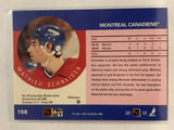 #158 Mathieu Schneider Montreal Canadiens 1990-91 Pro Set Hockey Card