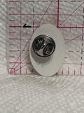 Grande Prairie Alberta Swan Logo  Lapel Pin