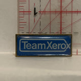 Team Xerox Logo Lapel Hat Pin